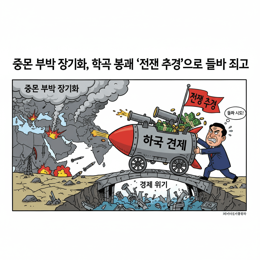 중동 불안 장기화, 한국 경제 '전쟁 추경'으로 돌파 시도